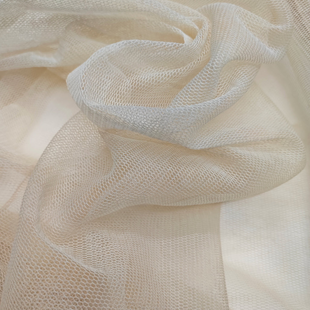 loose weave cotton tulle / color 1