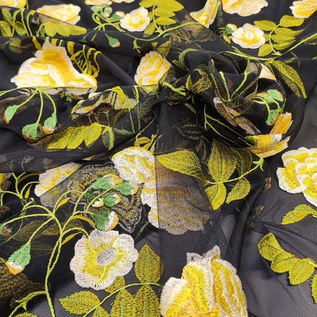 embroidered tulle / design 3