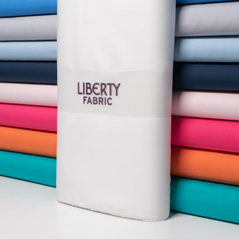 Solid color Liberty cotton