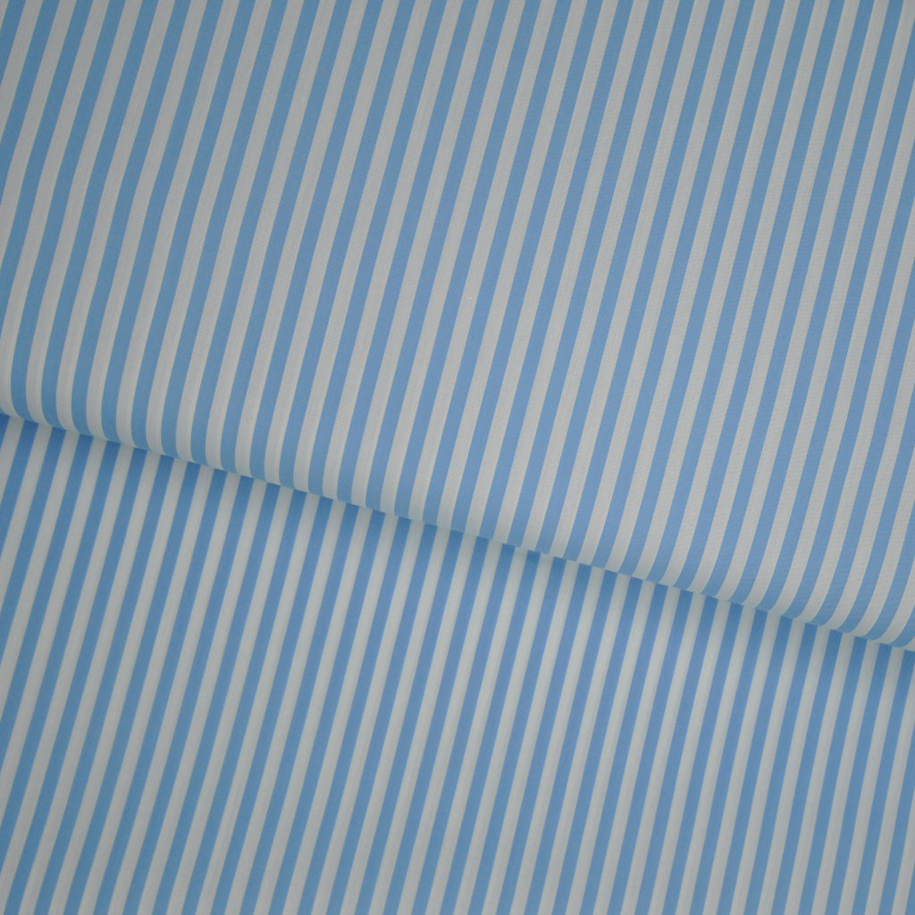 striped cotton poplin / design 51