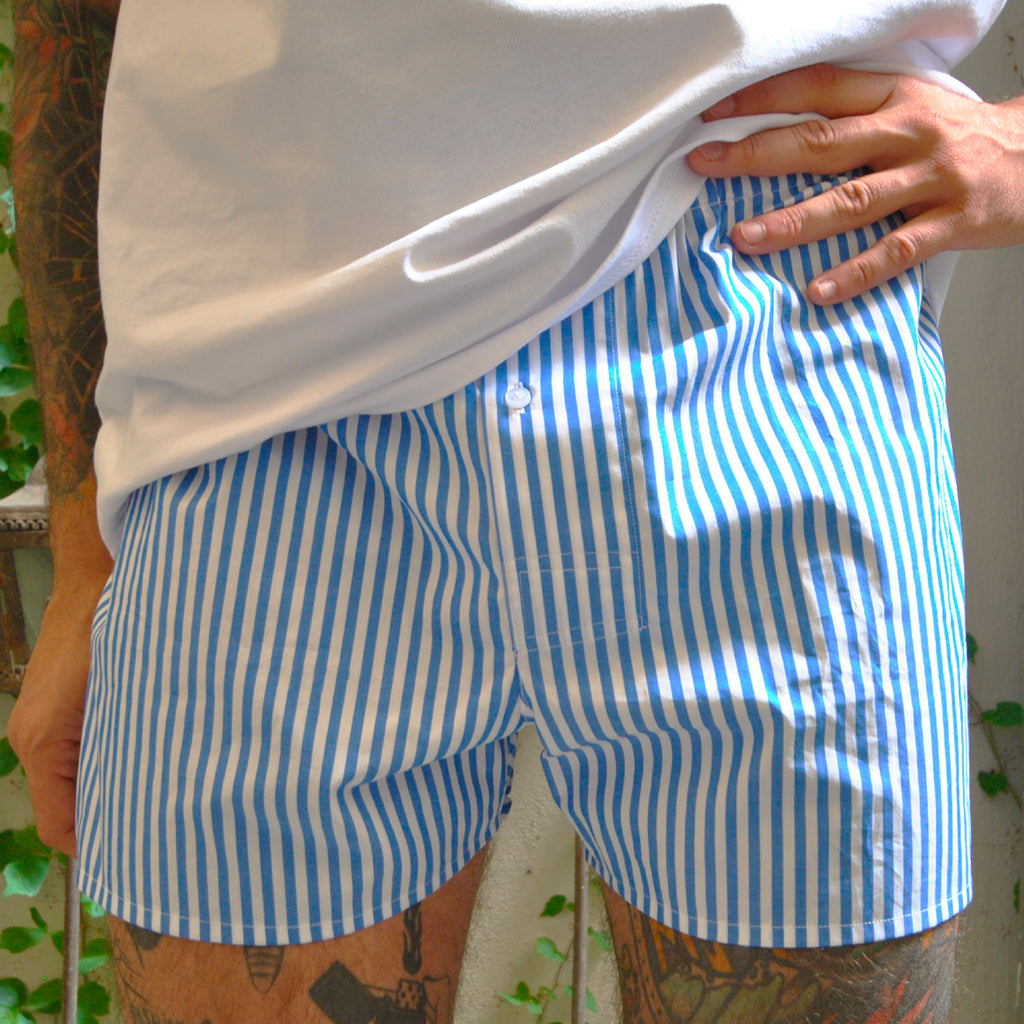 men's boxer shorts in pure cotton