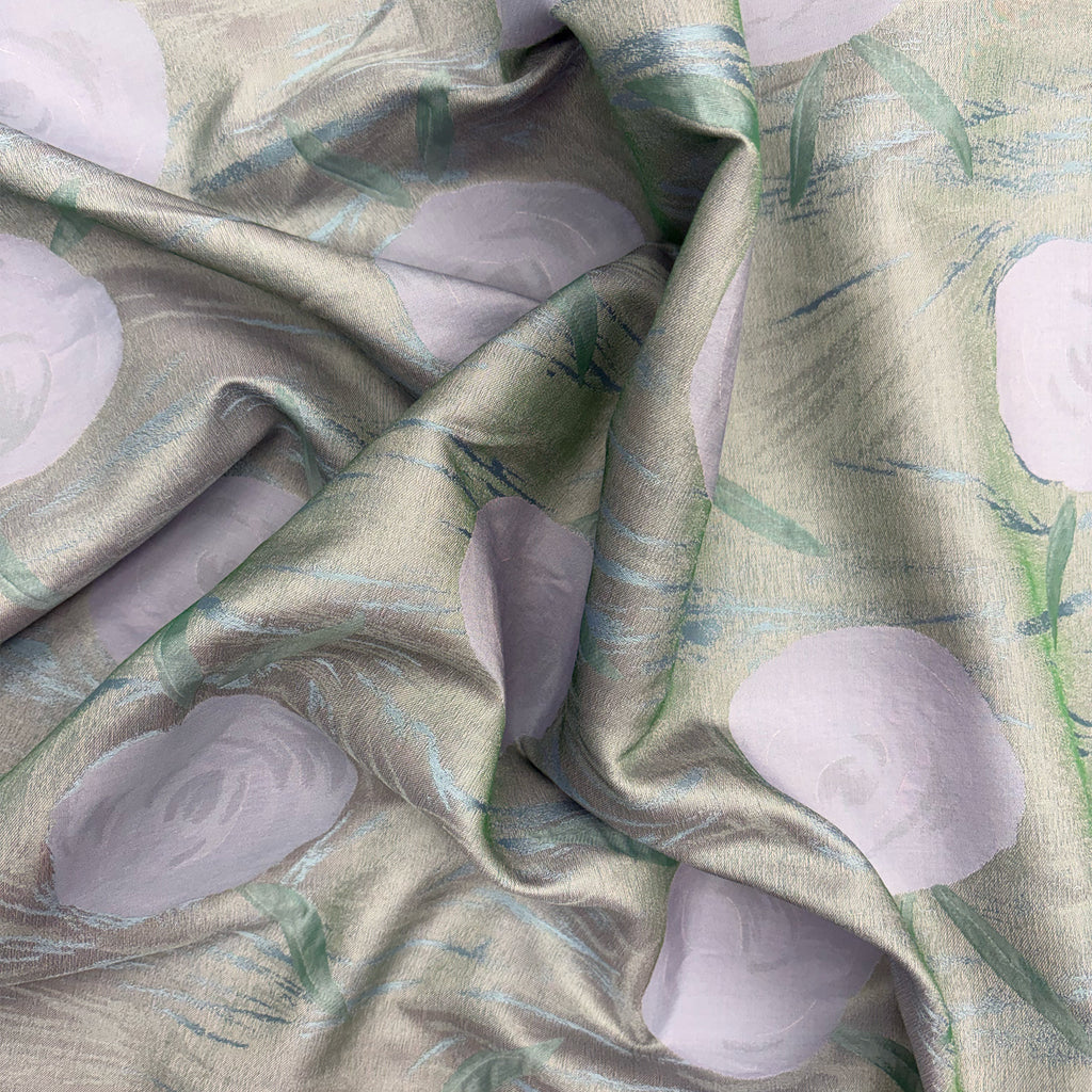 silk and cotton brocade / armani