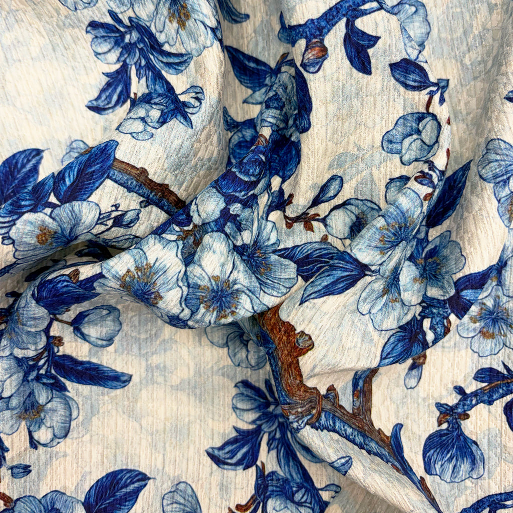 silk and cotton jacquard brocatelle / pattern 2