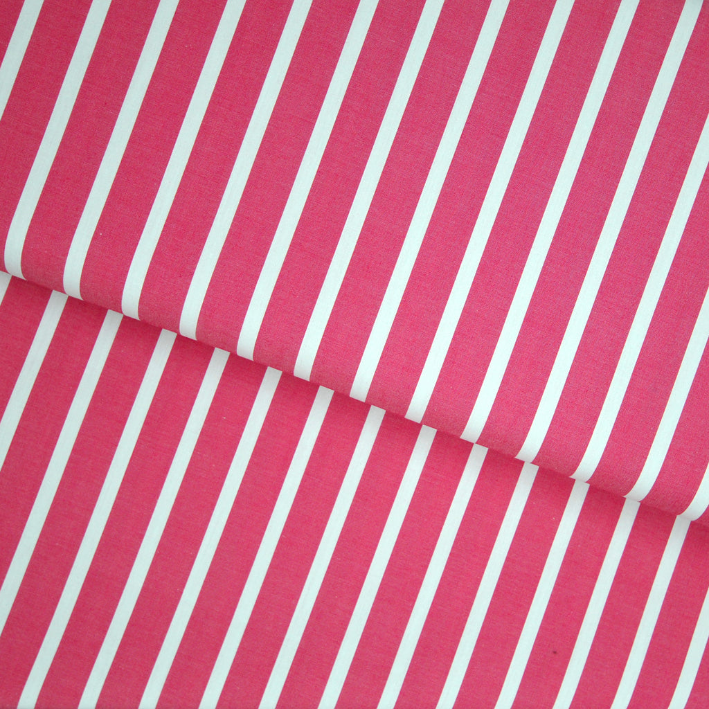 striped cotton poplin / design 42