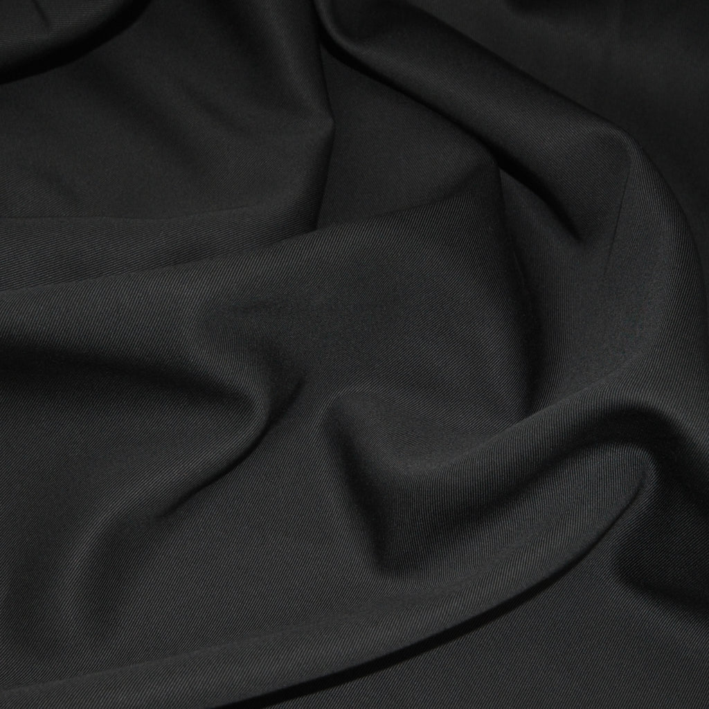 Japanese cotton gabardine / black color