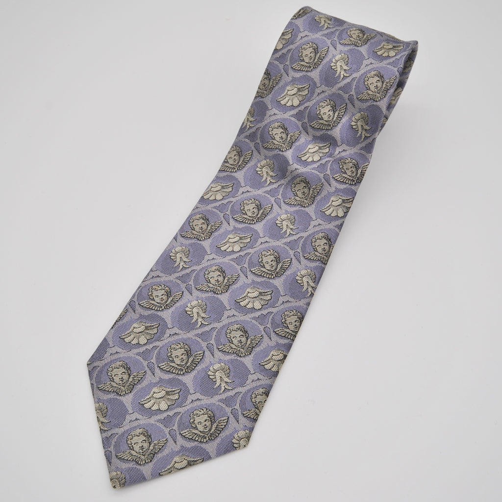 Fornasetti tie - original vintage I Putti design available in 2 colours