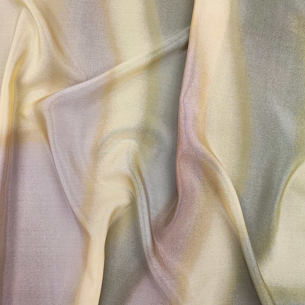 crepe de chine remnant in pure silk / patterned 16