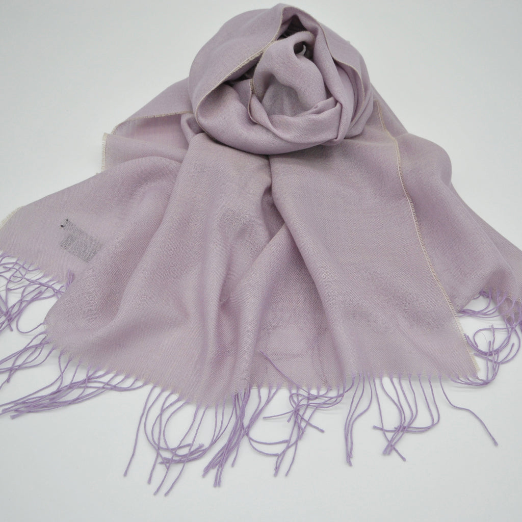 lilac pashmina