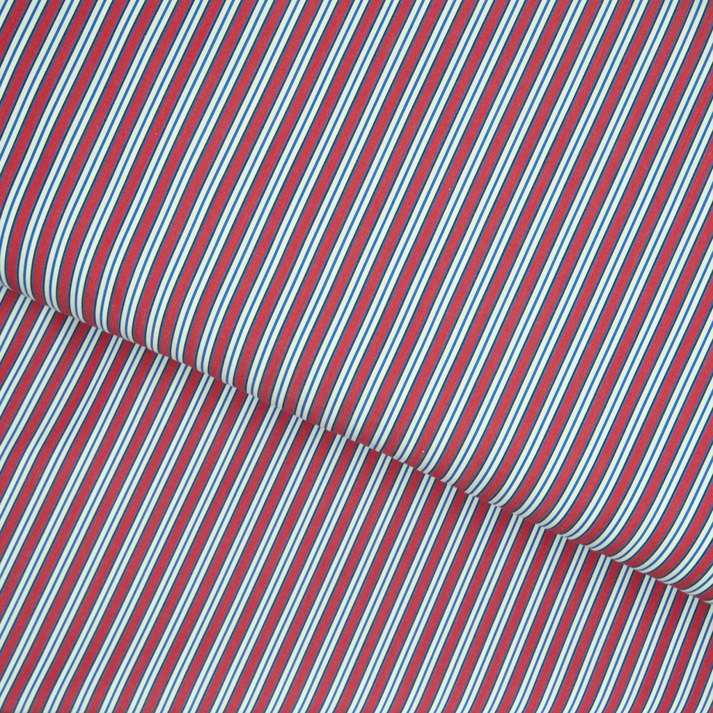 striped cotton poplin / design 54