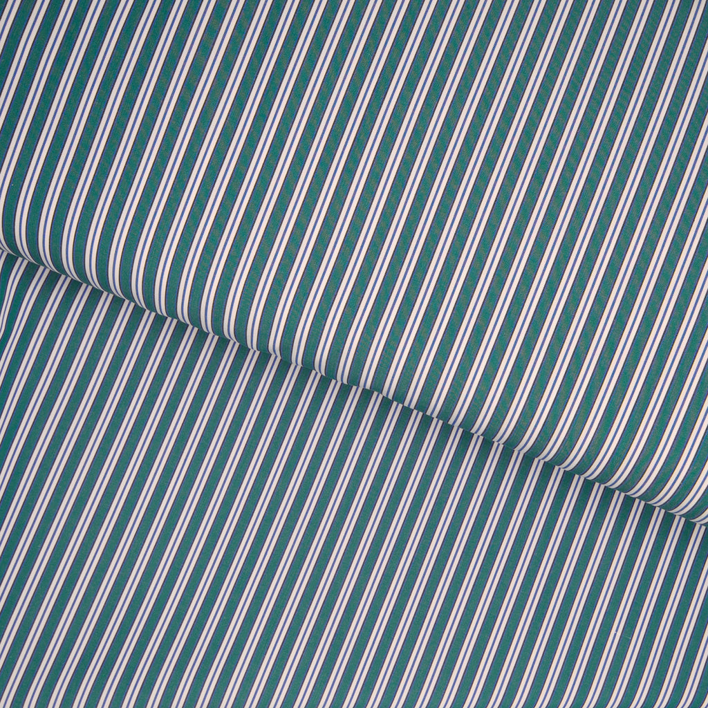 striped cotton poplin / design 55