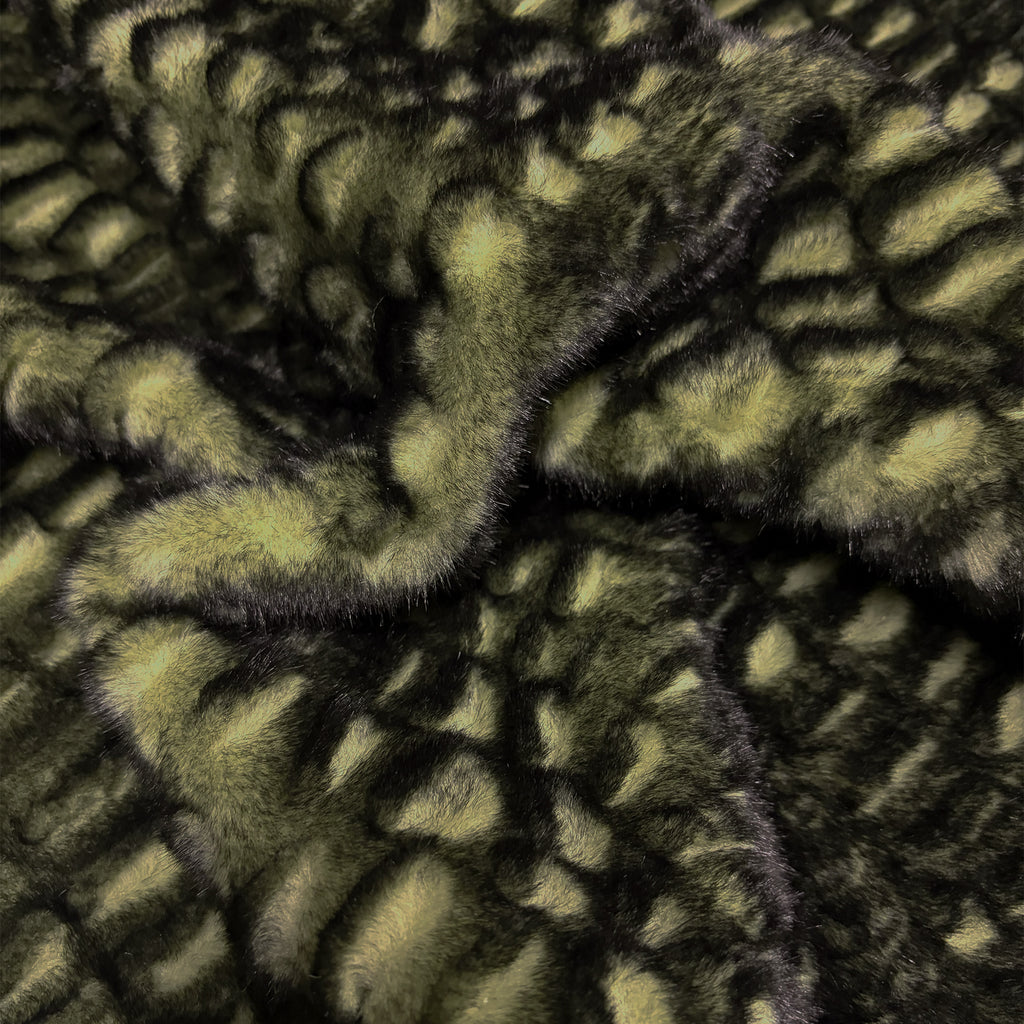 faux fur / python fabric