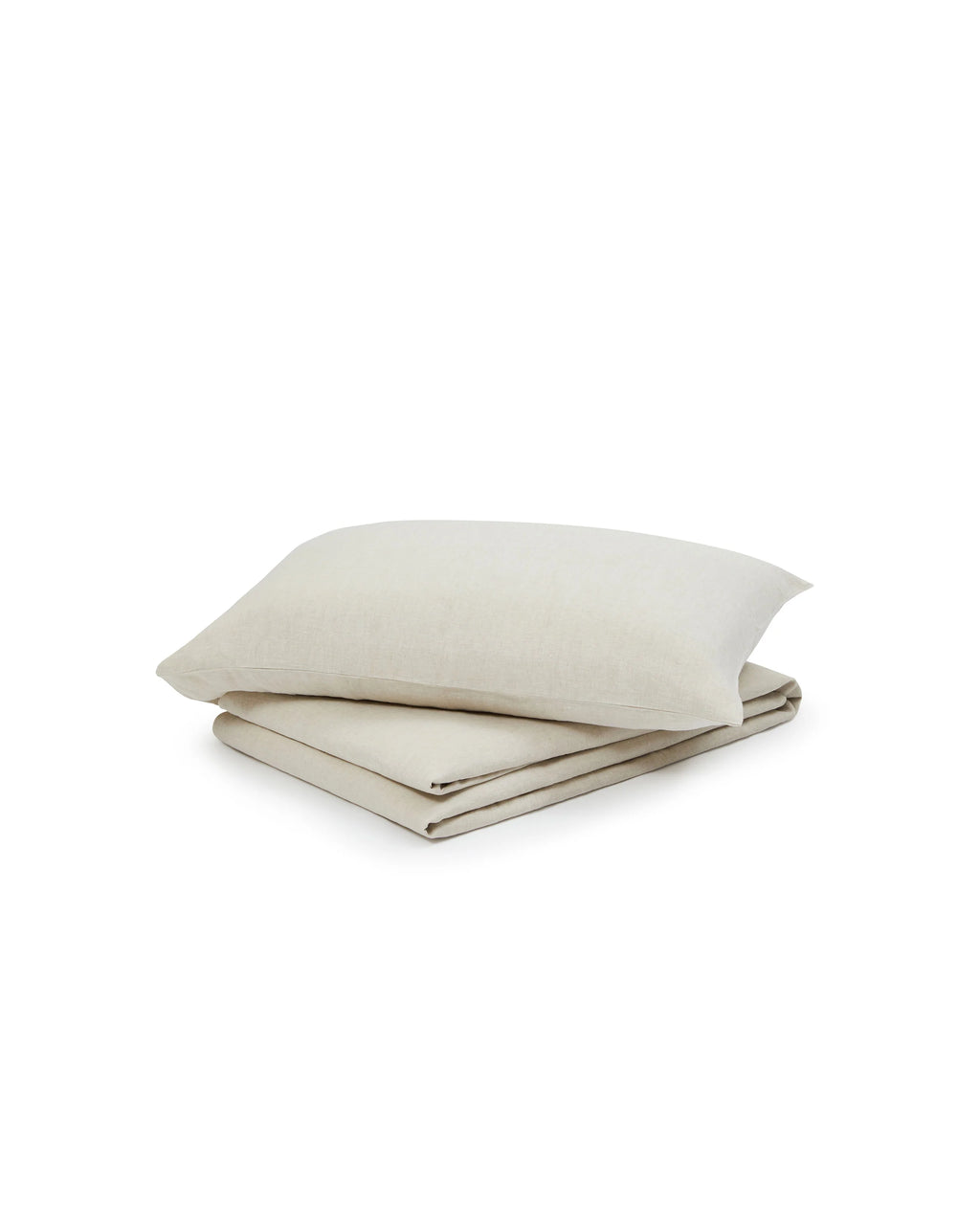 Lane Rossi - Lipari double bed set in ecru iron free linen