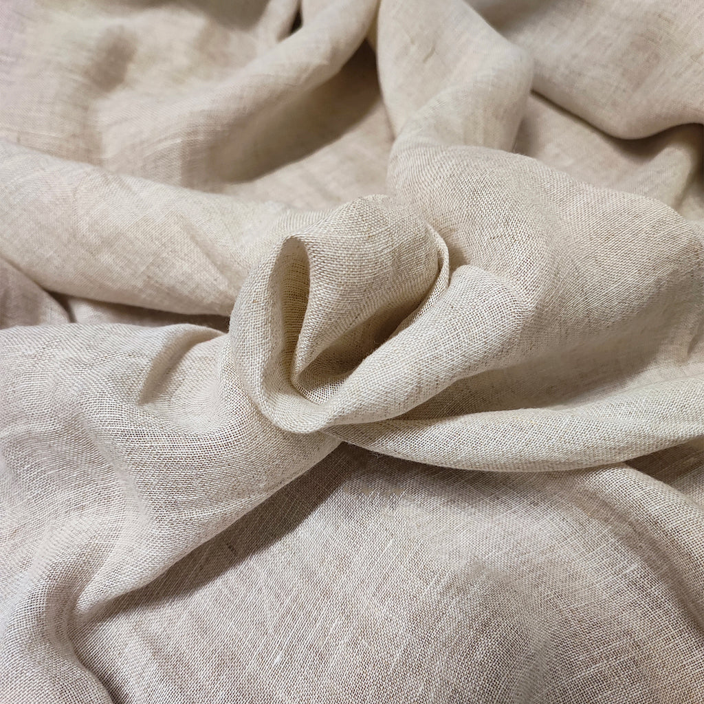 curtain fabrics / pure linen gauze