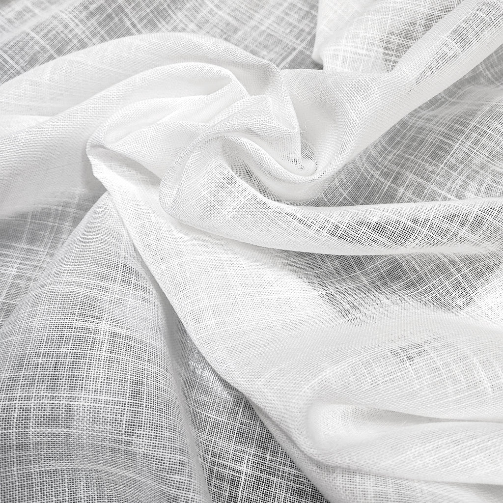 curtain linen blend gauze / color 1
