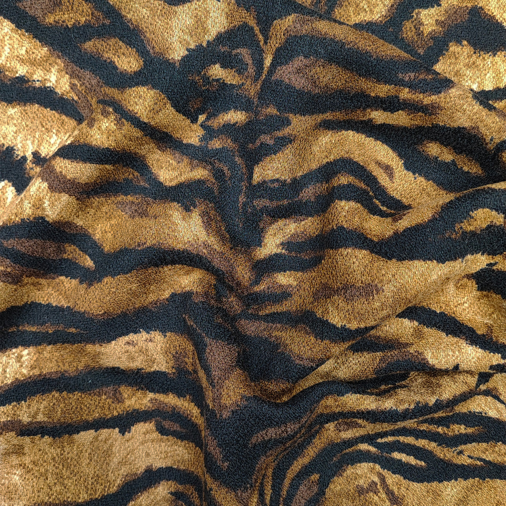 etamine in pure animalier wool