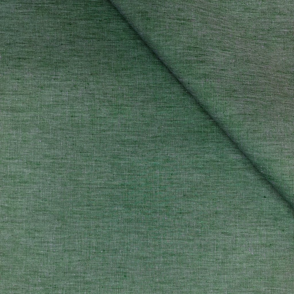 lino italiano verde cangiante