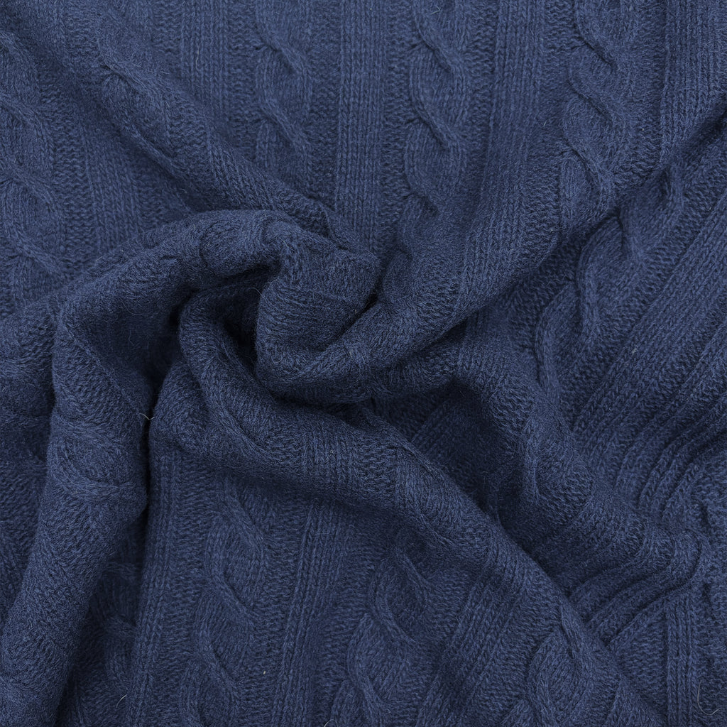 maglia di lana a treccia / colore 2