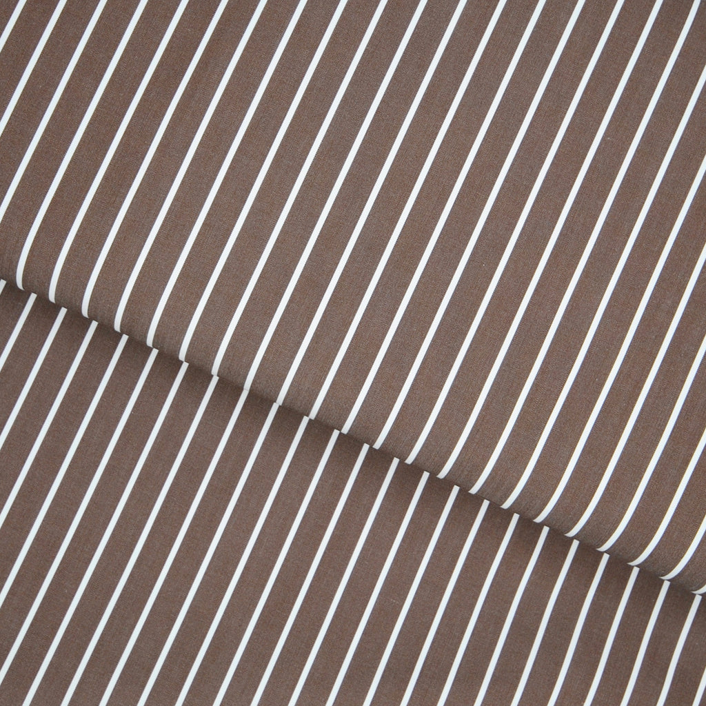 striped cotton poplin / design 62