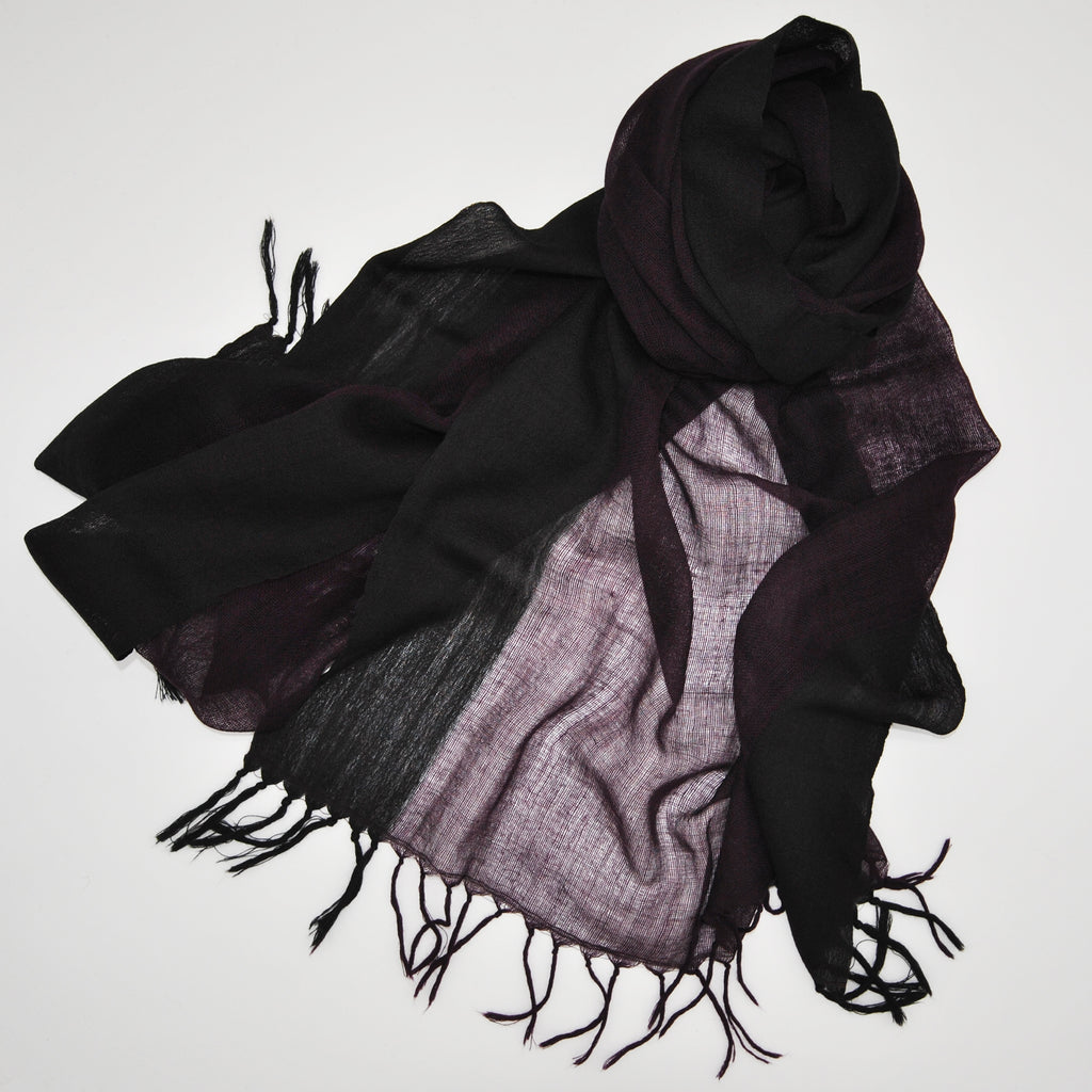 two-color wool pashmina