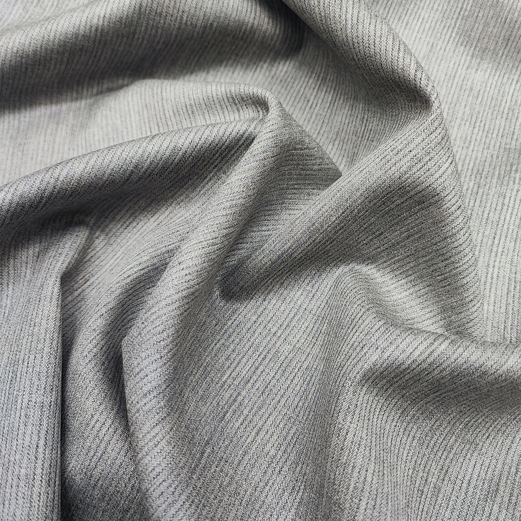 summer piquet grigio in pura lana