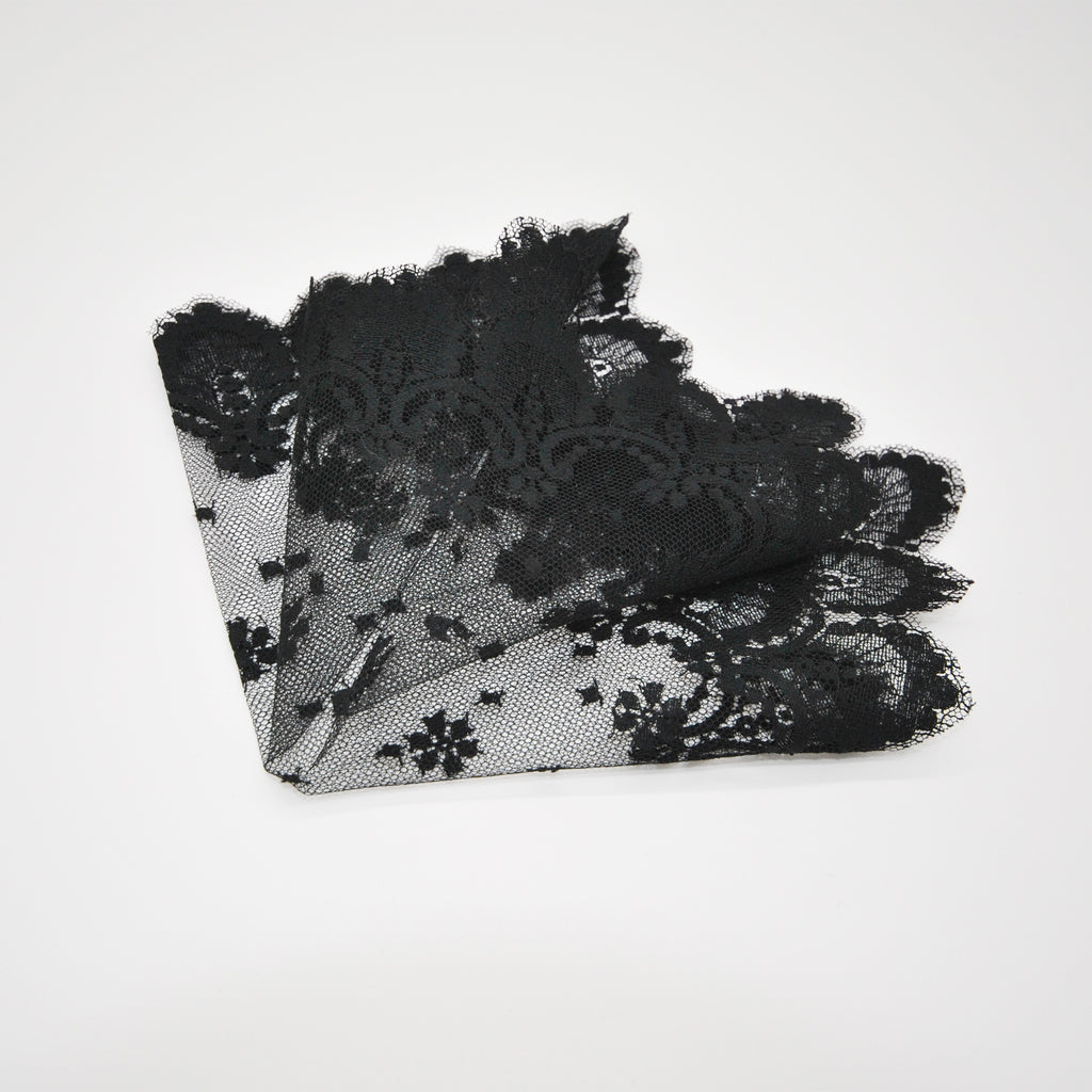 black lace clutch bag