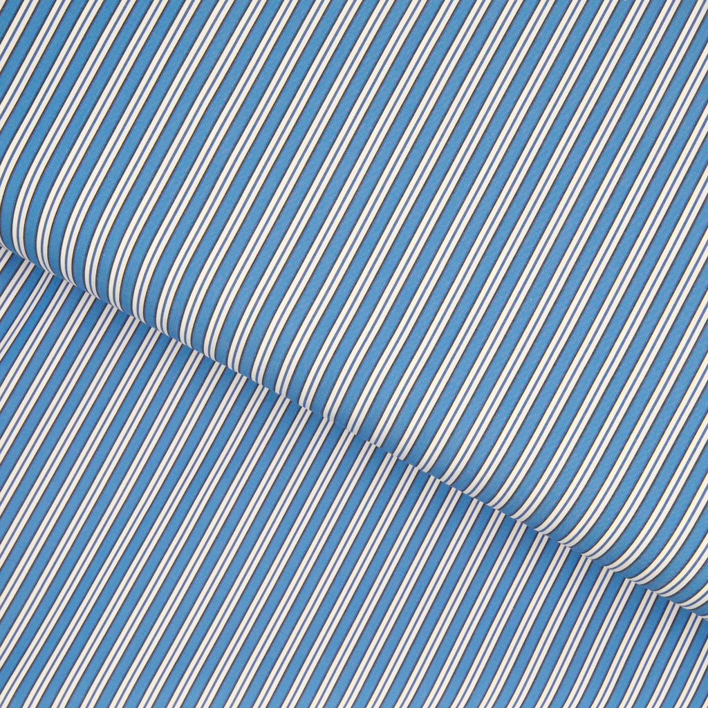 striped cotton poplin / design 56