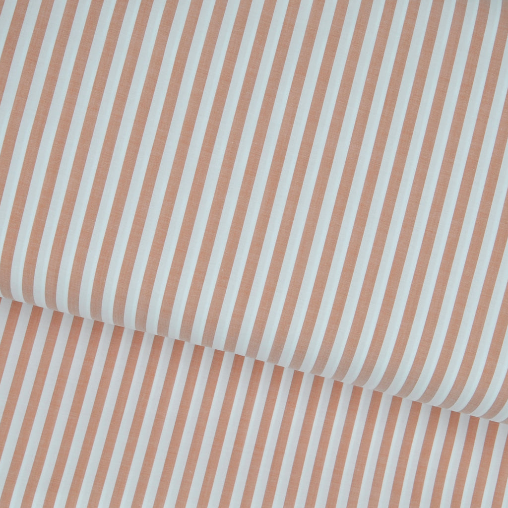 striped cotton poplin / design 58