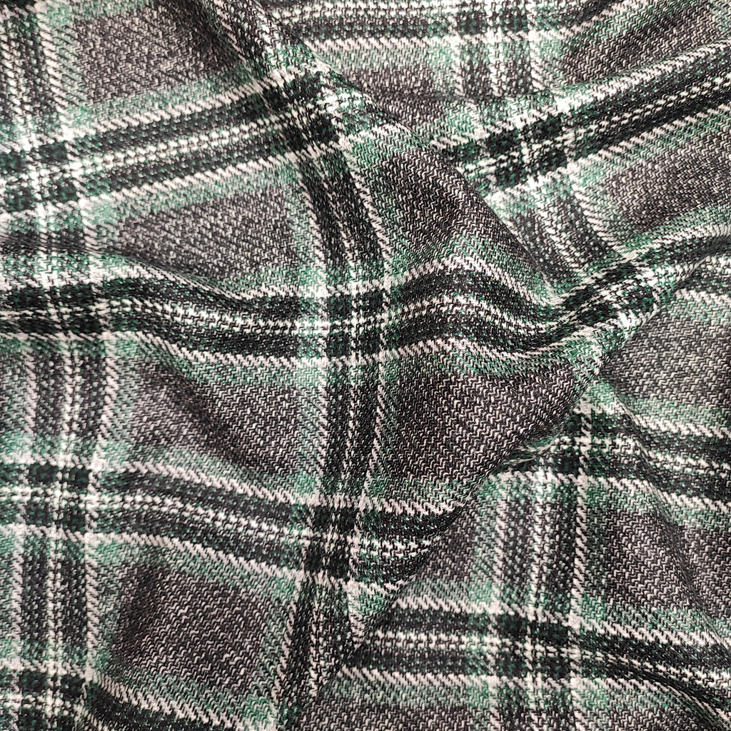 Plaid 2 PIAZZE Lana Vergine MADE in ITALY Mohair MARRONE