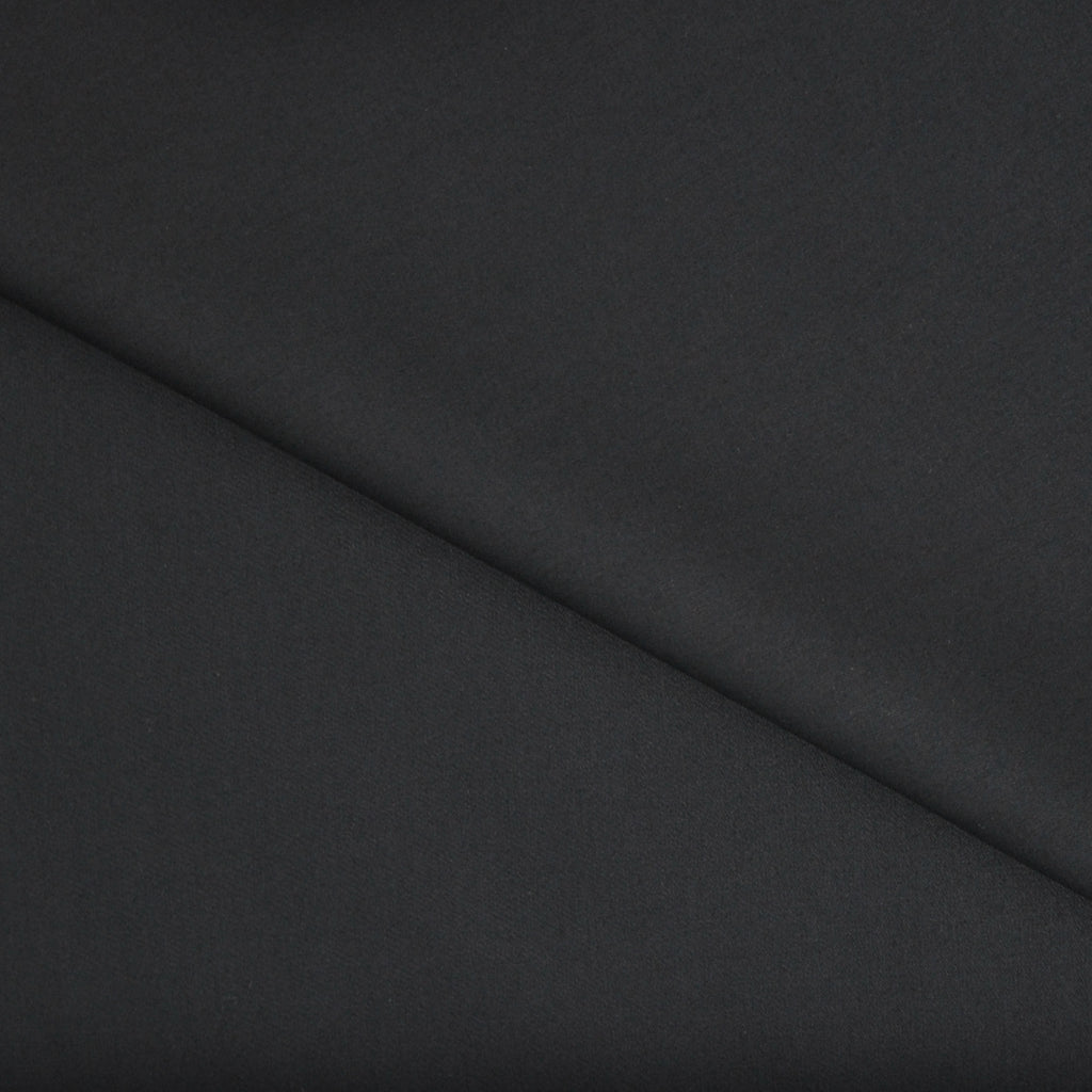 black cotton satin