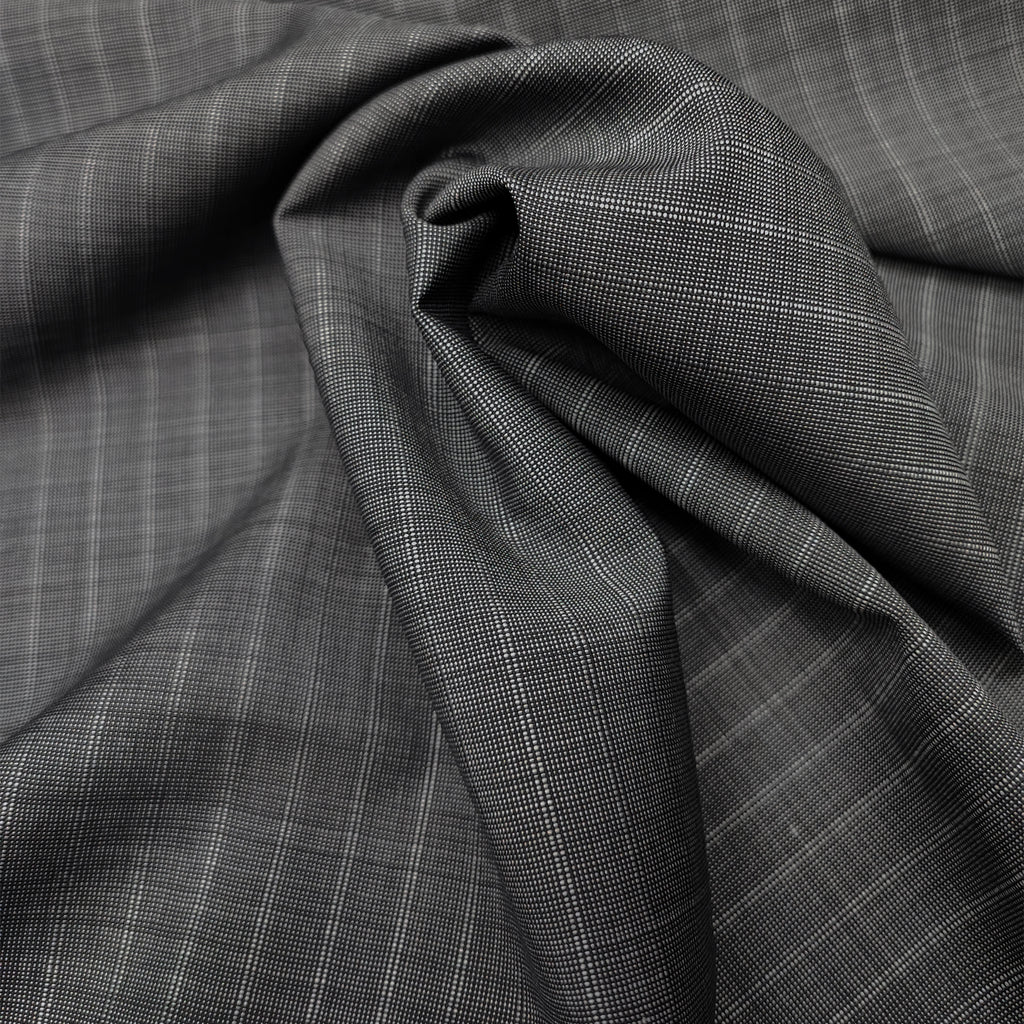 summer pinstripe in mohair wool / color 3