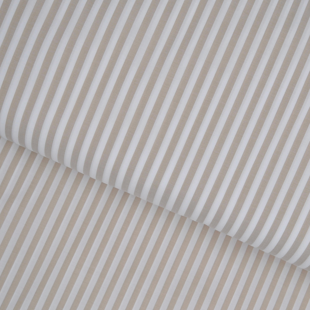 striped cotton poplin / design 59