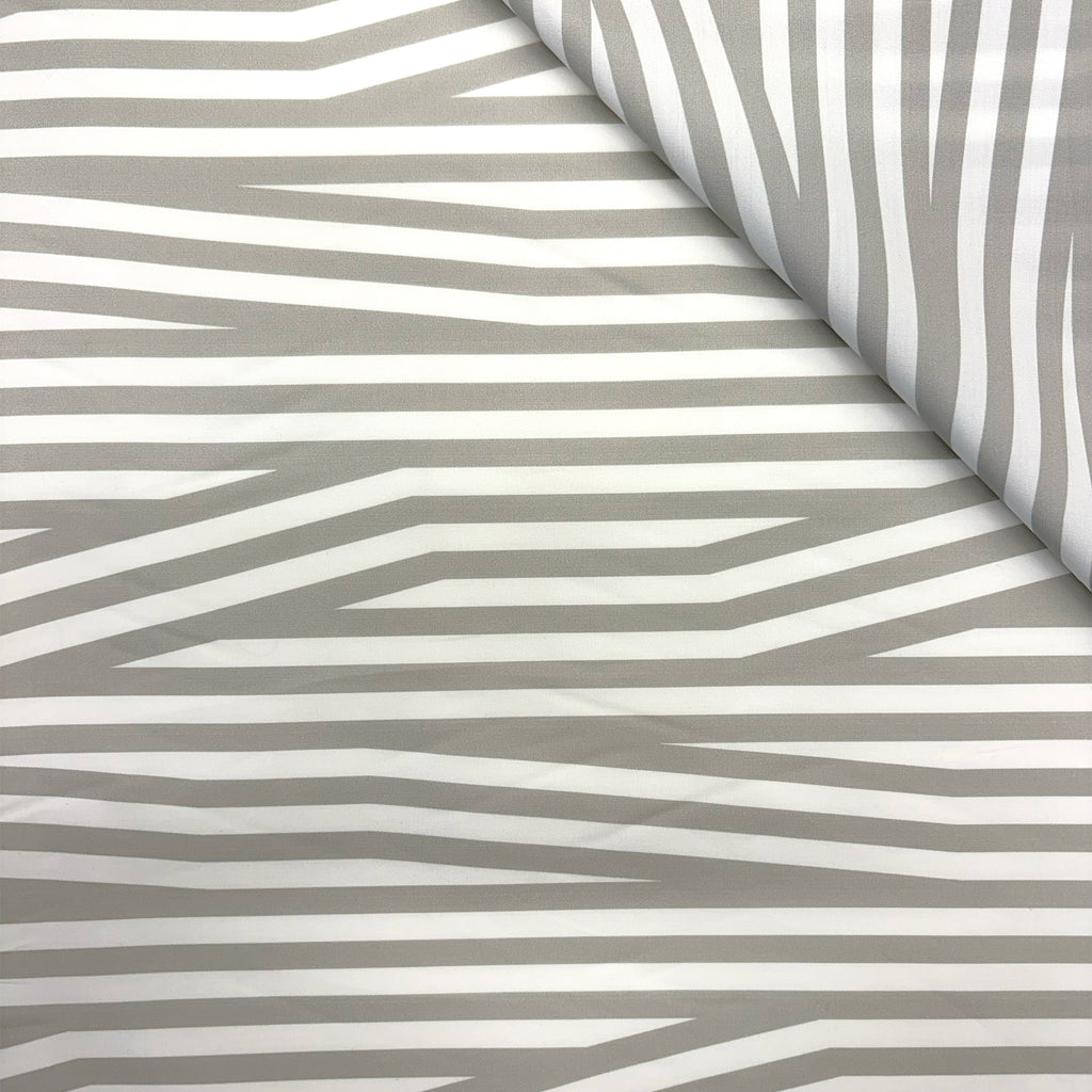 rigato da camicia storto in colore grigio perla