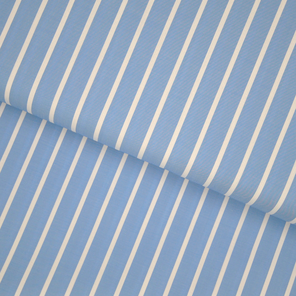 striped cotton poplin / design 53