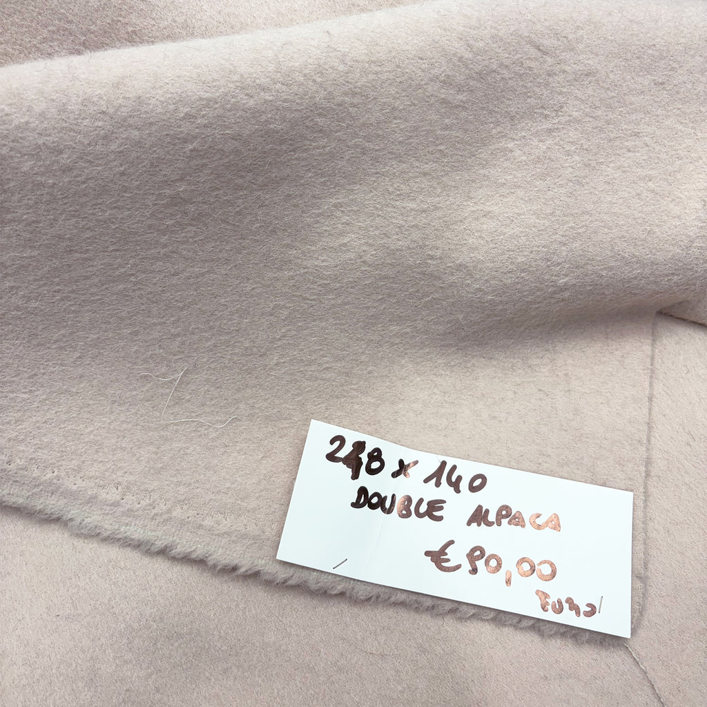scampolo alpaca double da cappotto