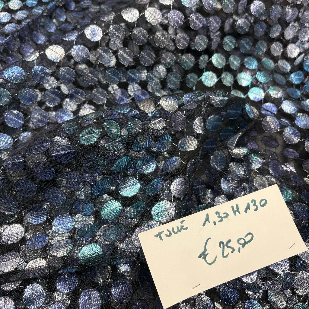 laminated tulle remnant