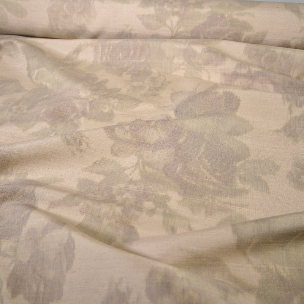 remnant in pure silk with chinè/patterned print 5