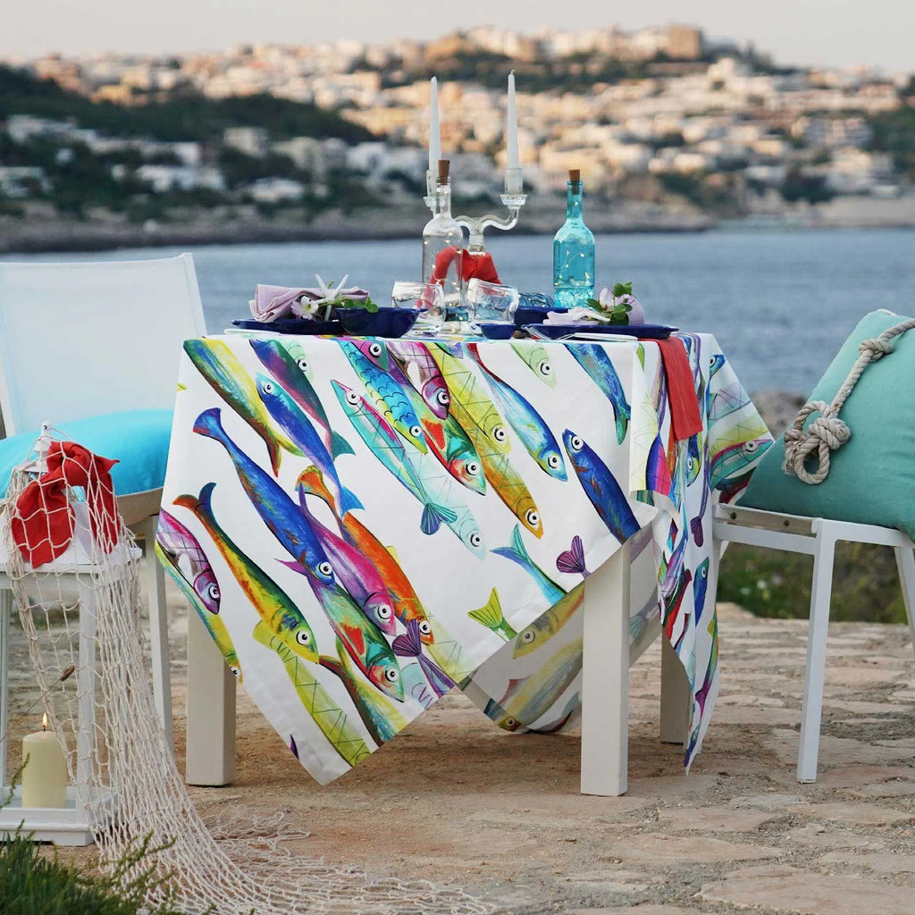 sardine tablecloth