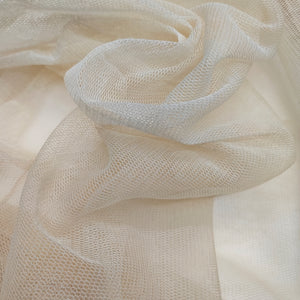 loose weave cotton tulle / color 1 