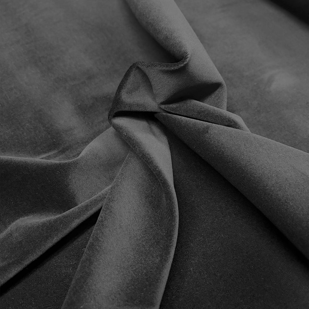 velluto liscio tedesco elasticizzato / nero