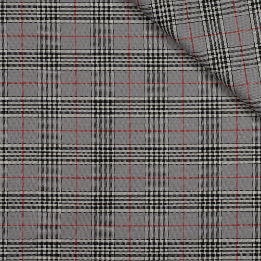 patterned poplin checked / color 4 