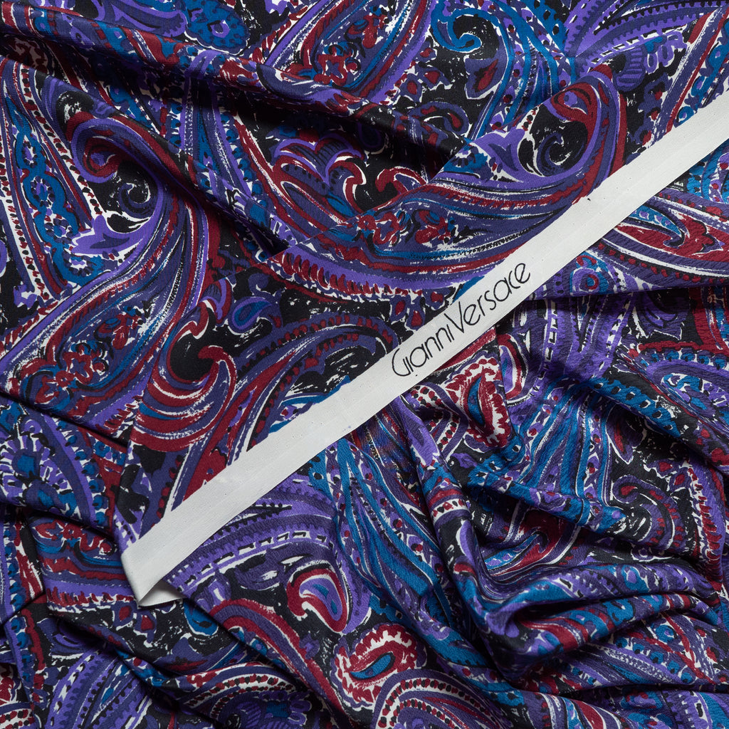 patterned Italian silk / design 49 