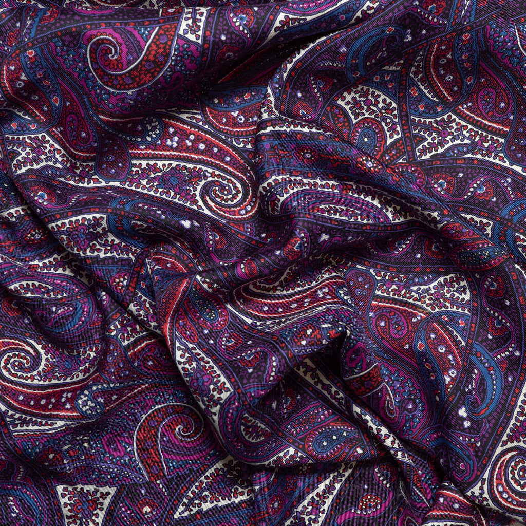 patterned Italian silk / design 50 