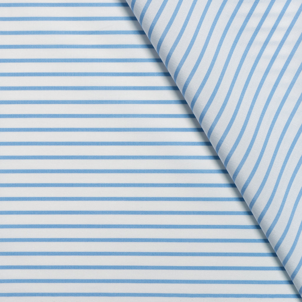 Striped cotton poplin / design 6