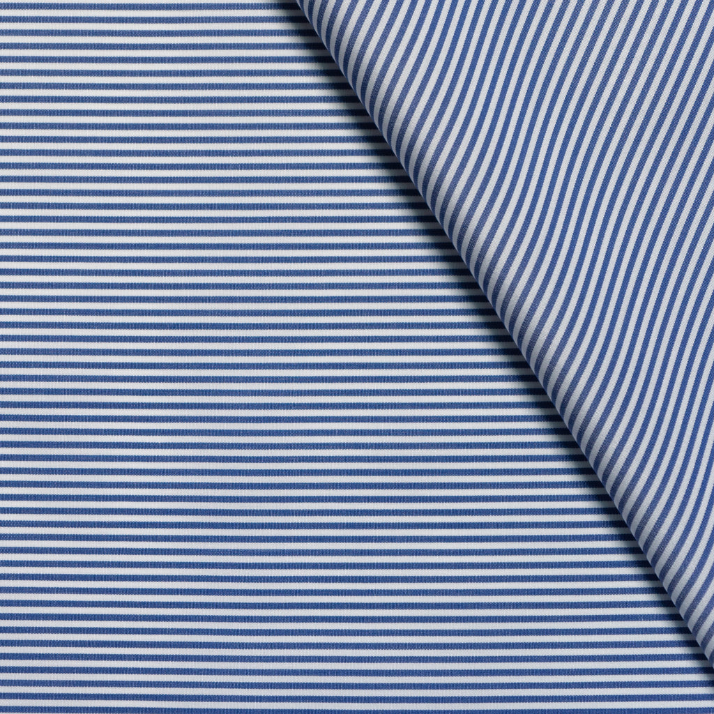 striped cotton poplin / design 7 