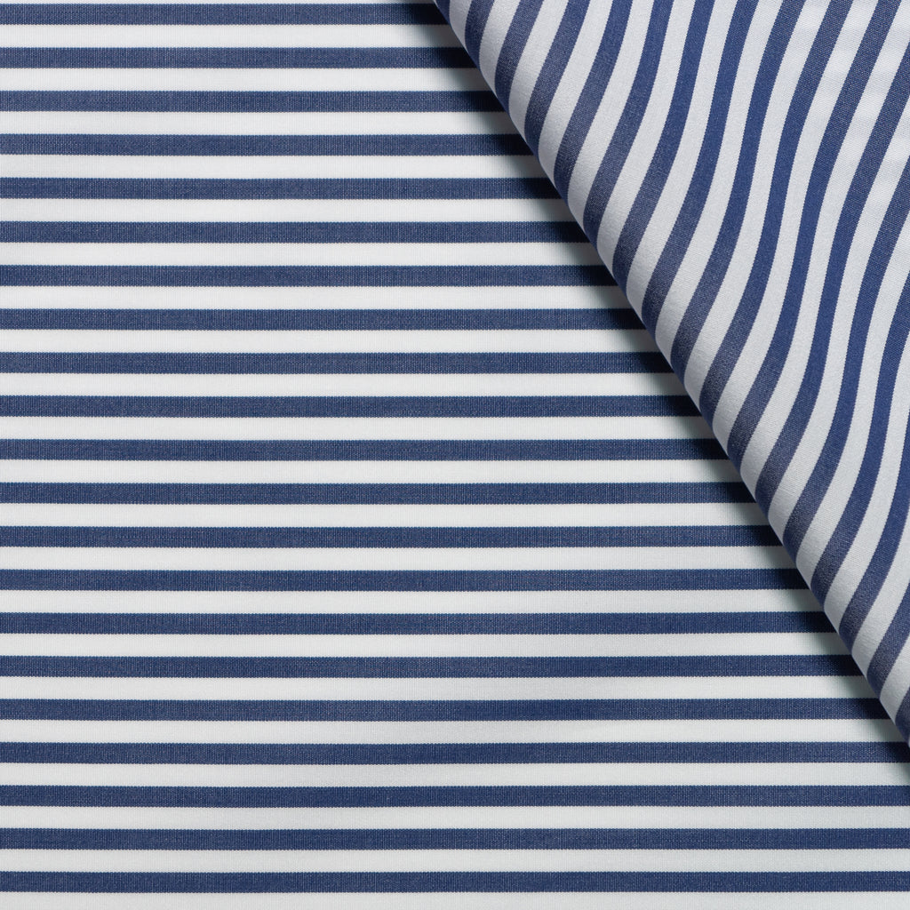 striped cotton poplin / design 9 