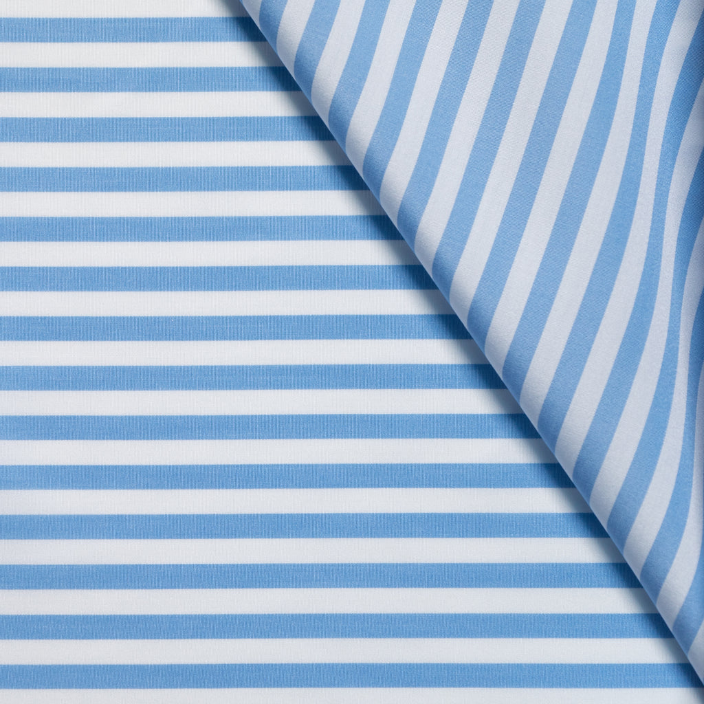 striped cotton poplin / design 10 
