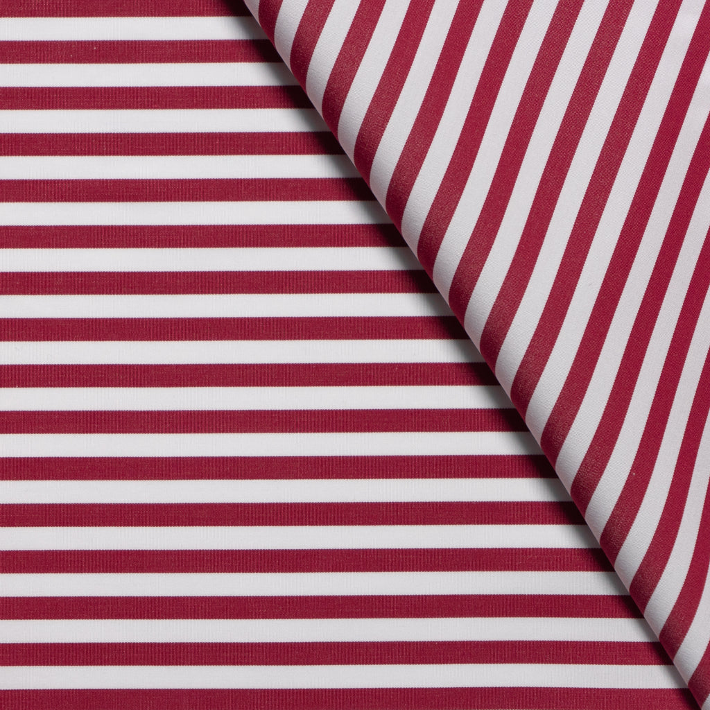 striped cotton poplin / design 14 