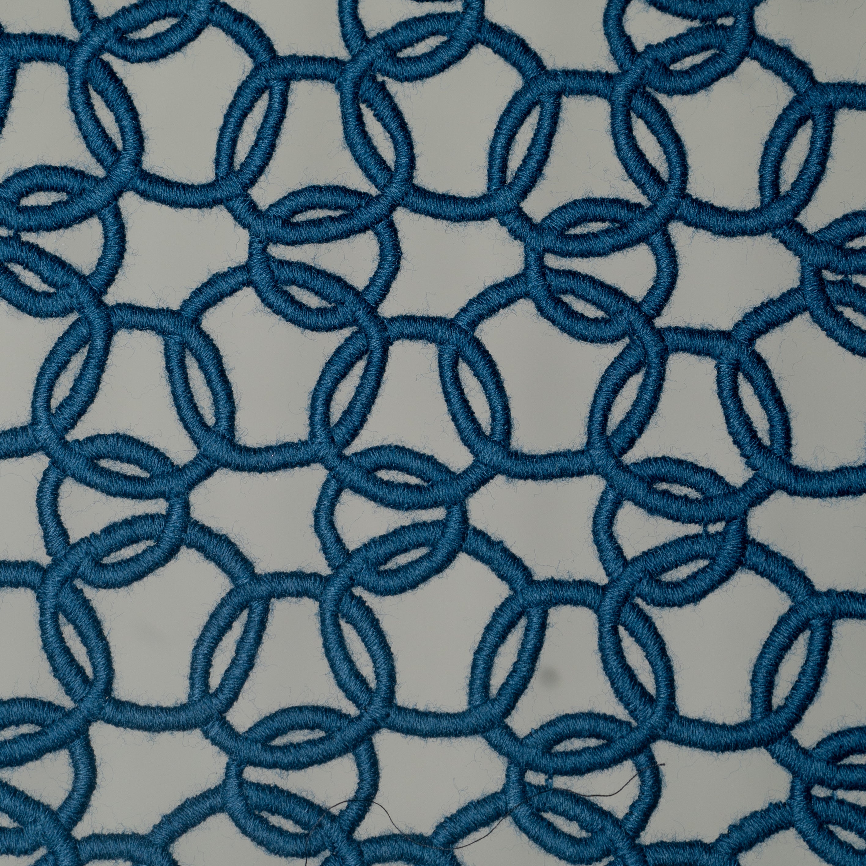 Stoffa Pizzo Tassel Europea 9cm - Bianco, 4 Iarde, Per Tende, Tovaglie, Abiti Sposa - Foto 4