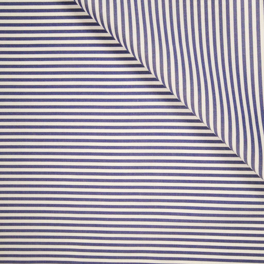 striped cotton poplin / design 32 