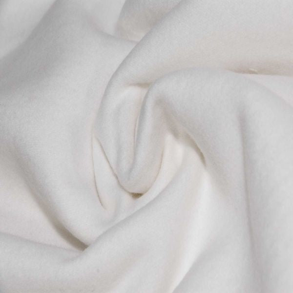 Felt cotton table cover / white colour